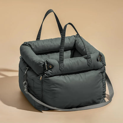 Seggiolino Auto in Pelle Comfort Urbano per Cani - FidoSit