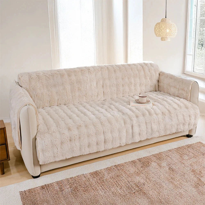 Copridivano Pezzo Unico Effetto Peluche Impermeabile - FidoSit