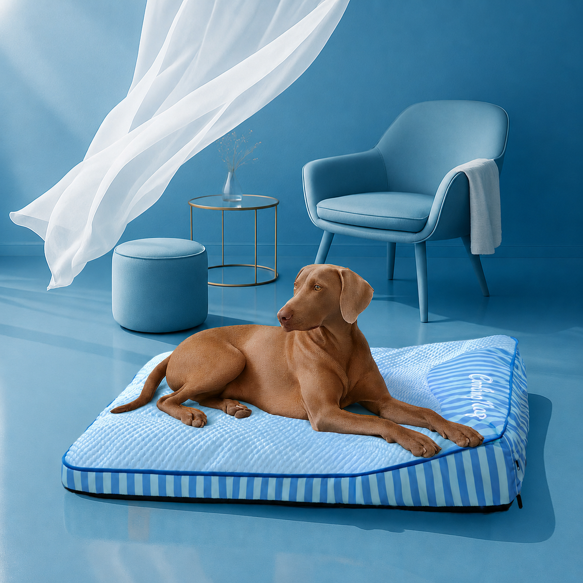 Cooling Orthopedic Dog Bed – Washable & Breathable