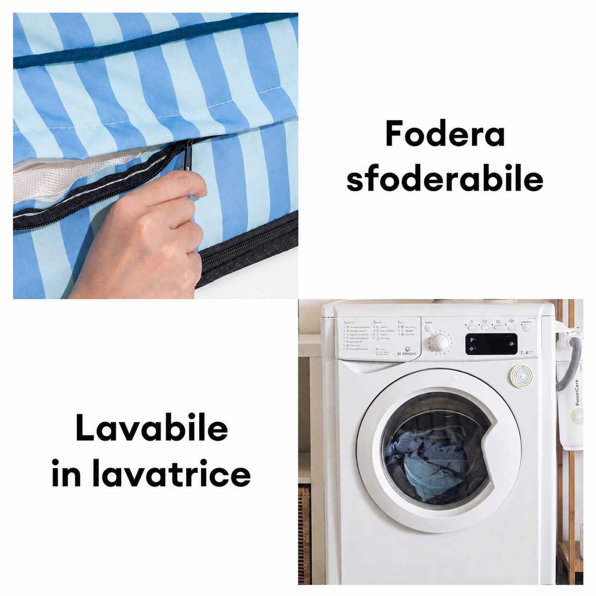 Removable and machine-washable cooling dog bed cover