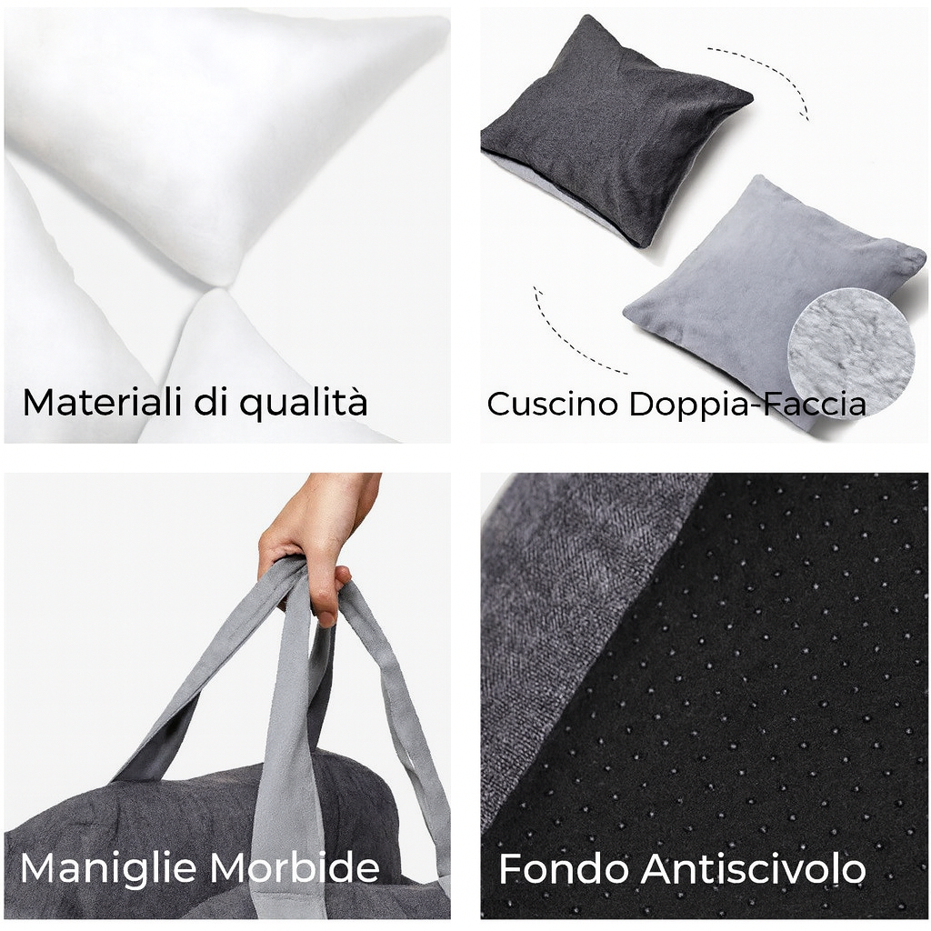 Seggiolino Auto per Cani 0-12 Kg Prima Classe - FidoSit