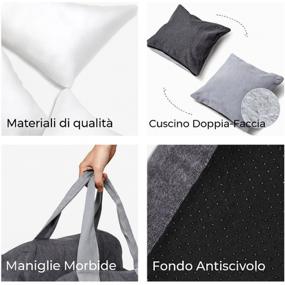 Seggiolino Auto per Cani 0-12 Kg Prima Classe - FidoSit