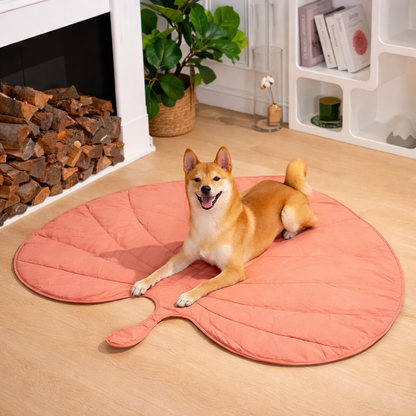 Tappetino Imbottito per Cani a Forma di Foglia - FidoSit