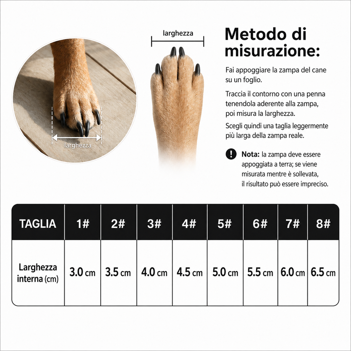 Scarpe Protettive FidoSit Set da 4 per Cani - FidoSit