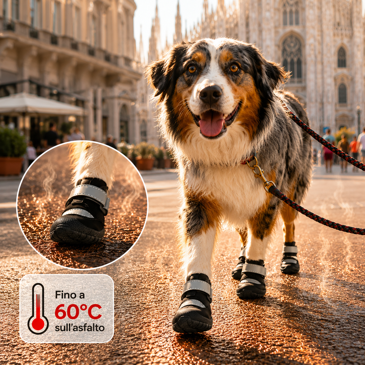 Fidosit® Protective Dog Shoes – Set of 4