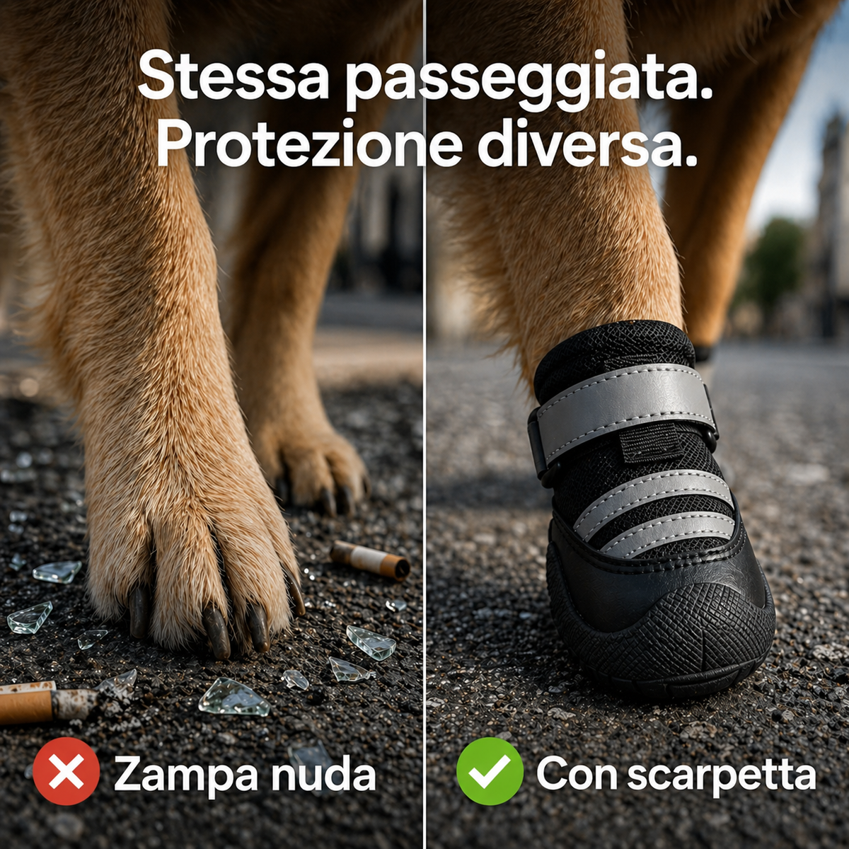 Fidosit® Protective Dog Shoes – Set of 4
