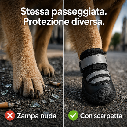 Fidosit® Protective Dog Shoes – Set of 4