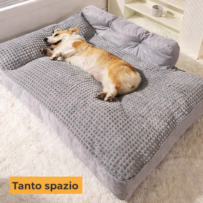 Letto Grande Imbottito Lavabile per Cani e Gatti - FidoSit