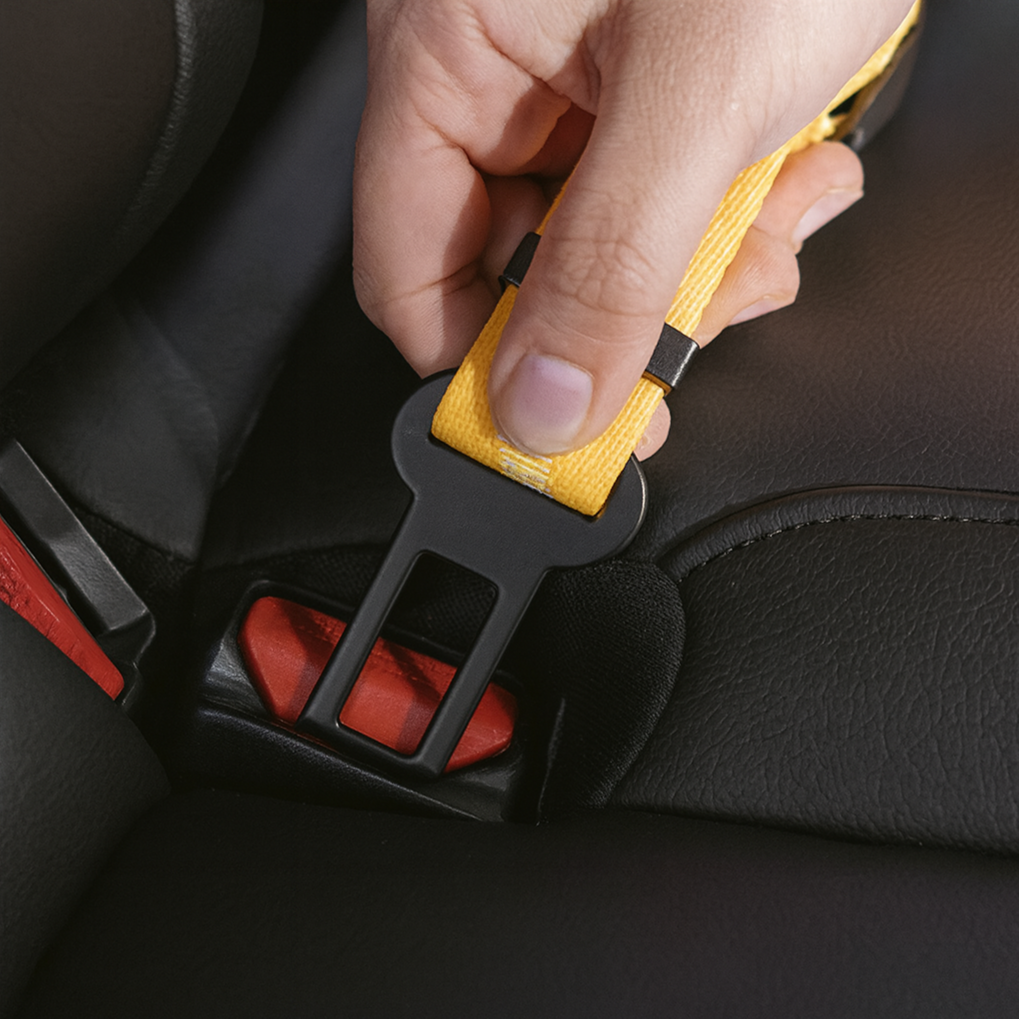 Elastic Anti-Whiplash Dog Car Safety Belt