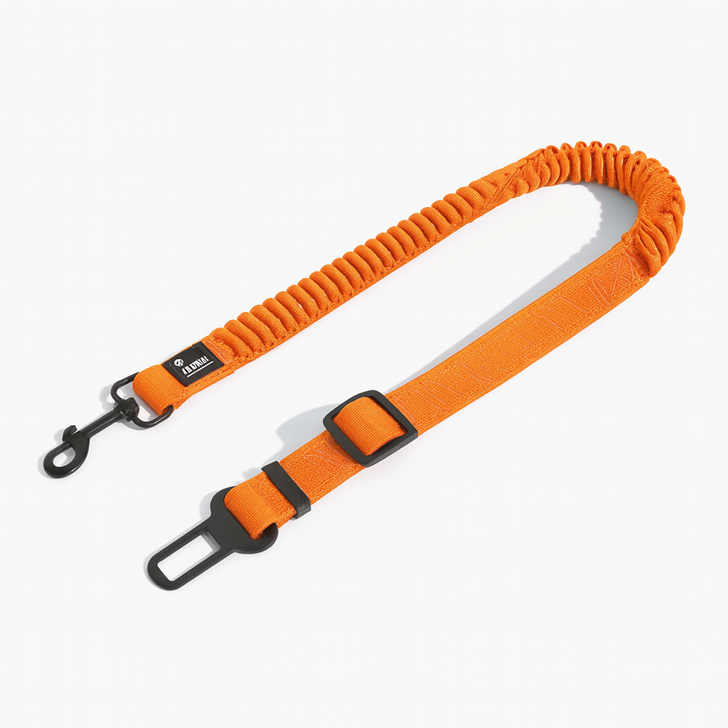 Elastic Anti-Whiplash Dog Car Safety Belt