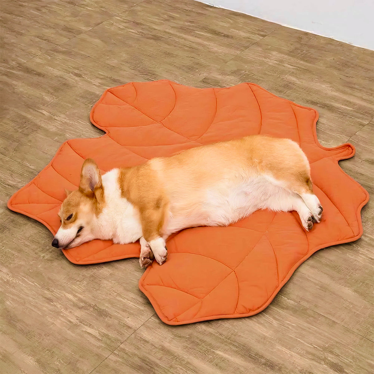 Tappetino Imbottito per Cani a Forma di Foglia - FidoSit