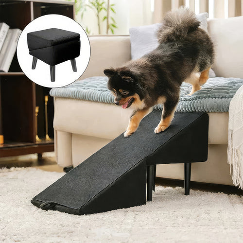 Rampa Sgabello per Cani Convertibile 2-in-1 - FidoSit