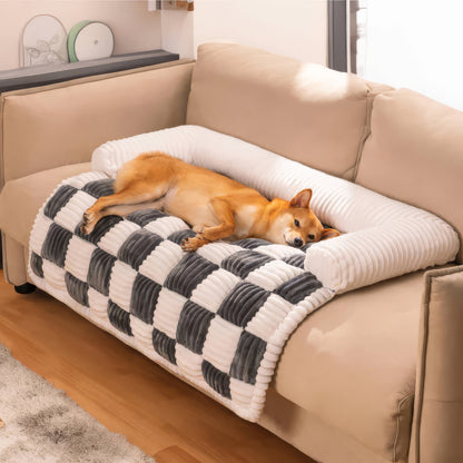 Copridivano Letto a Scacchiera per Cani - FidoSit