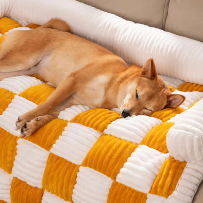 Copridivano Letto a Scacchiera per Cani - FidoSit