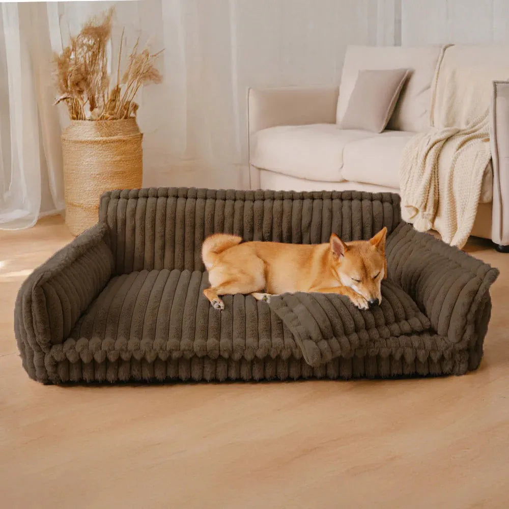 Divano Ortopedico per Cani in Peluche Sogni Perfetti - FidoSit