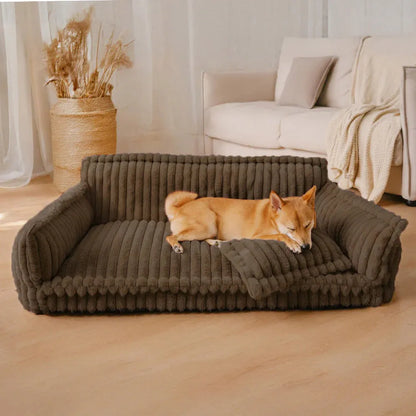 Divano Ortopedico per Cani in Peluche Sogni Perfetti - FidoSit