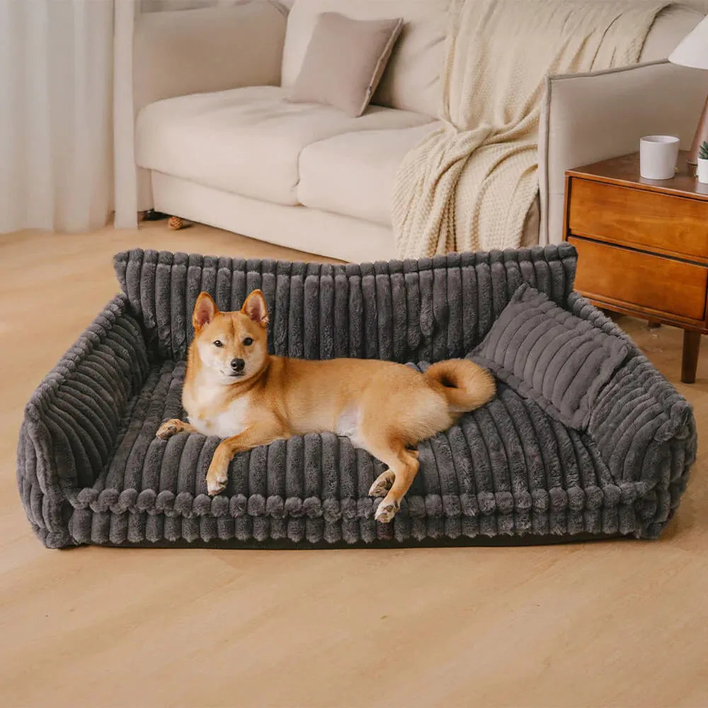 Divano Ortopedico per Cani in Peluche Sogni Perfetti - FidoSit
