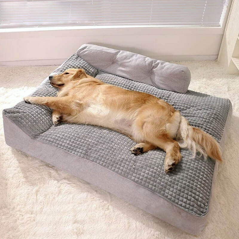 Letto Grande Imbottito Lavabile per Cani e Gatti - FidoSit