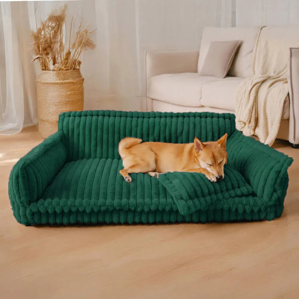 Divano Ortopedico per Cani in Peluche Sogni Perfetti - FidoSit