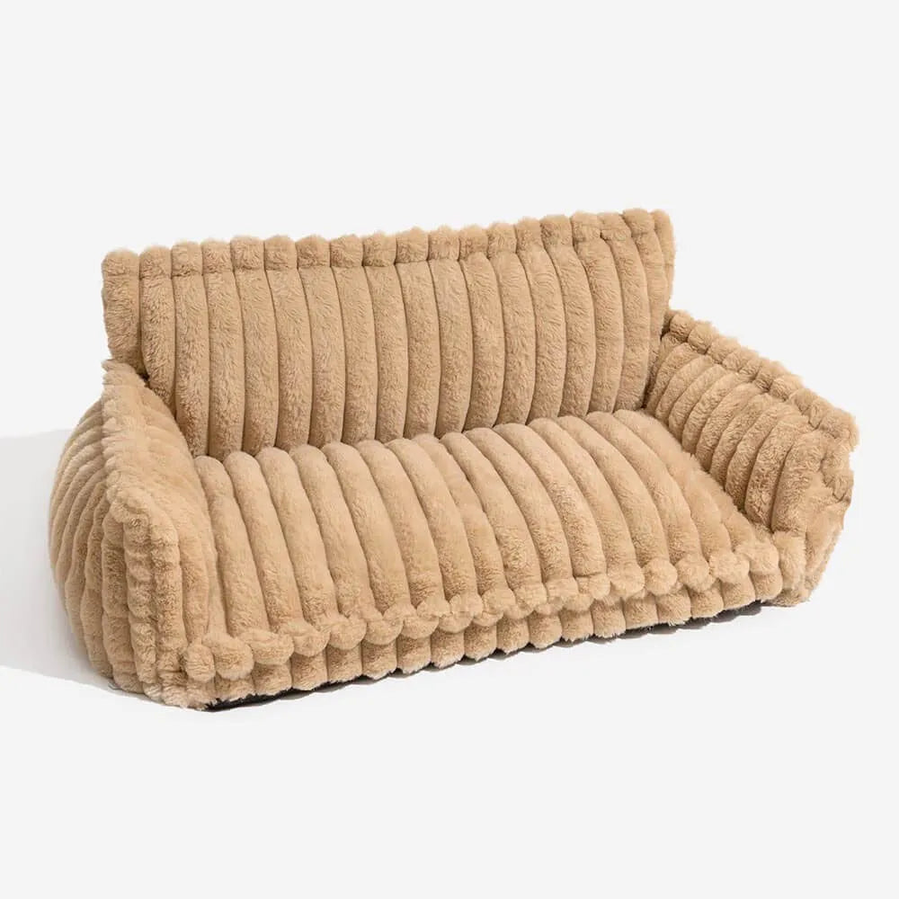 Divano Ortopedico per Cani in Peluche Sogni Perfetti - FidoSit