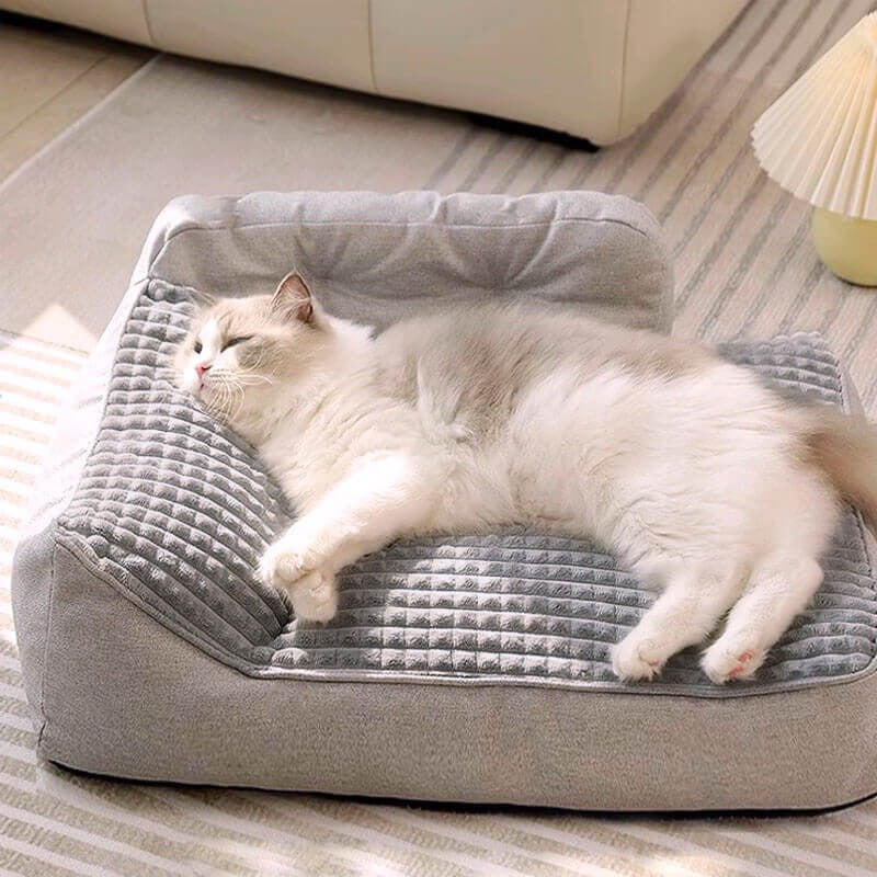 Letto Grande Imbottito Lavabile per Cani e Gatti - FidoSit