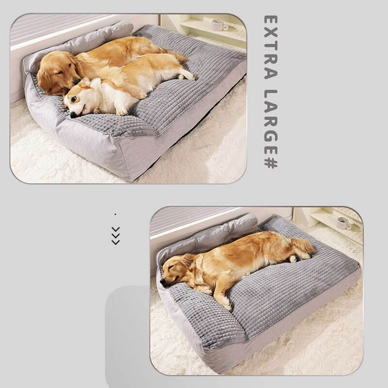 Letto Grande Imbottito Lavabile per Cani e Gatti - FidoSit