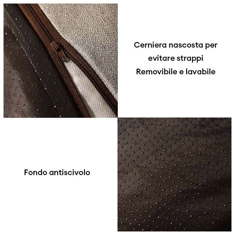 Letto Grande Imbottito Lavabile per Cani e Gatti - FidoSit