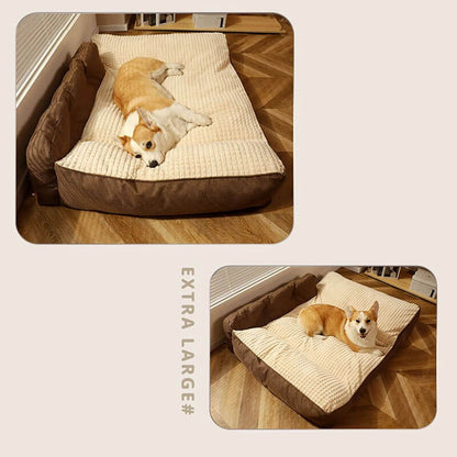 Letto Grande Imbottito Lavabile per Cani e Gatti - FidoSit