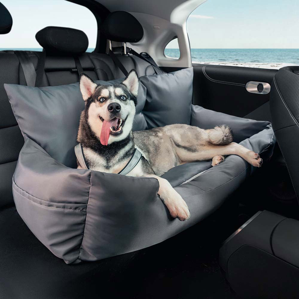 Seggiolino Auto Cani Impermeabile Fissato ai Sedili - FidoSit
