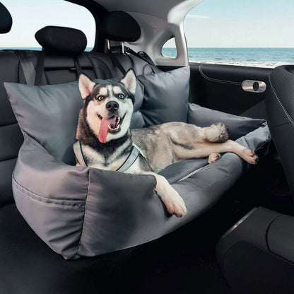 Seggiolino Auto Cani Impermeabile Fissato ai Sedili - FidoSit