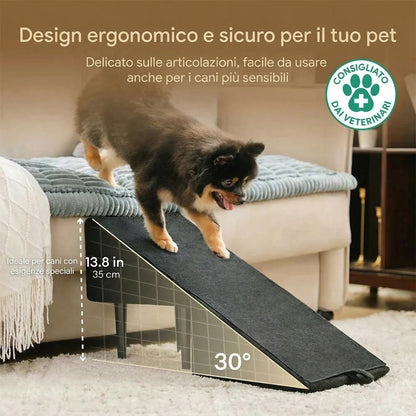 Rampa Sgabello per Cani Convertibile 2-in-1 - FidoSit