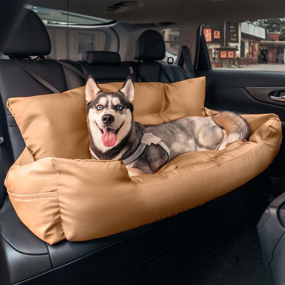 Seggiolino Auto Cani Impermeabile Fissato ai Sedili - FidoSit