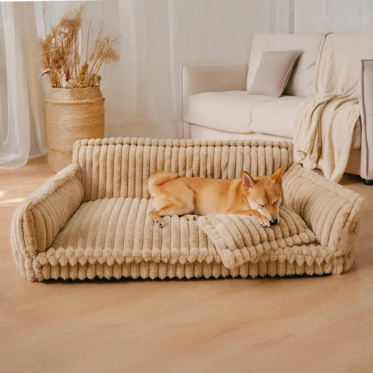 Divano Ortopedico per Cani in Peluche Sogni Perfetti - FidoSit