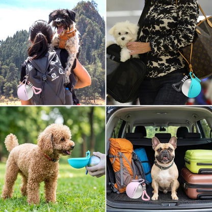 Borraccia per Cani con Ciotola Integrata - FidoSit
