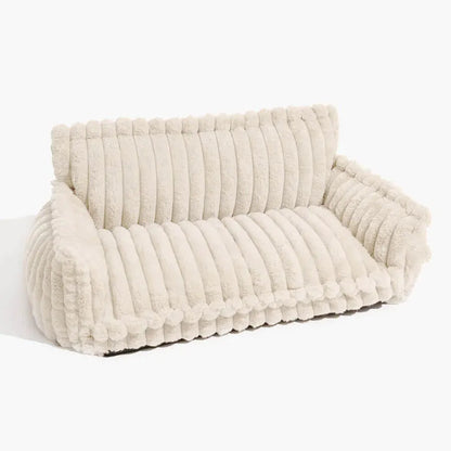 Divano Ortopedico per Cani in Peluche Sogni Perfetti - FidoSit