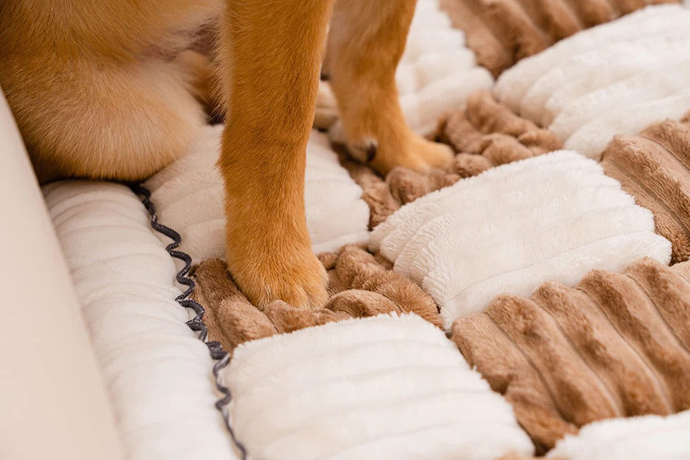 Copridivano Letto a Scacchiera per Cani - FidoSit